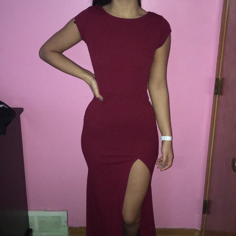 Red dress